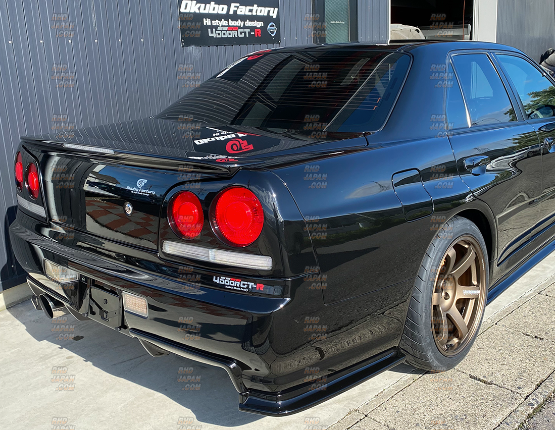 Okubo Factory GT-R Body Kit Rear Fender & Door Panel Set - Skyline R34 4-Door